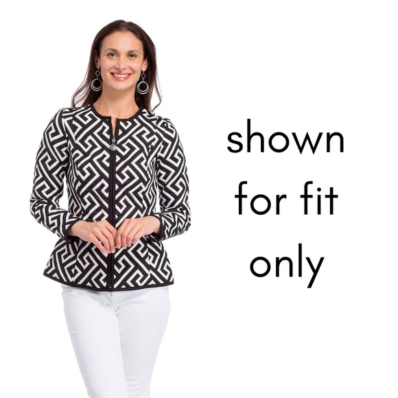 Trimdin Reversible Firenze Collection Scarlet Jacket Small - Picture 14 of 16